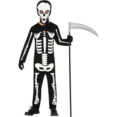 Costume squelette pour enfants 3-4 ans - Sans marque Costume squelette pour enfants 3-4 ans - Sans marque