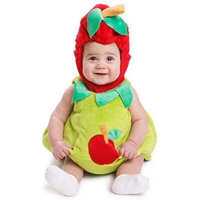 Dress Up America Déguisement Pomme Sucrée Bébé Déguisement pomme sucrée bébé Mixte (lot de 1) Dress Up America Déguisement Pomme Sucrée Bébé Déguisement pomme sucrée bébé Mixte (lot de 1)