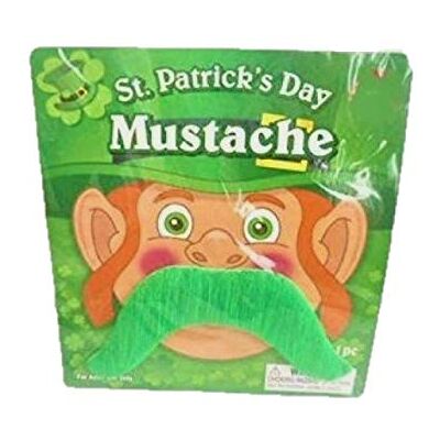 Toyland Moustache Surdimensionnée Verte St Patrick's Day Déguisements Stag Do et Hen Do Dress Up Toyland Moustache Surdimensionnée Verte St Patrick's Day Déguisements Stag Do et Hen Do Dress Up