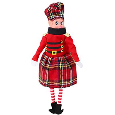Toyland ® Déguisement d'elfe écossais Accessoires pour lutins et poupées de Noël (Tenue écossaise) Toyland ® Déguisement d'elfe écossais Accessoires pour lutins et poupées de Noël (Tenue écossaise)