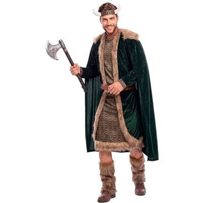 EUROCARNAVALES Déguisement Viking Deluxe pour homme EUROCARNAVALES Déguisement Viking Deluxe pour homme