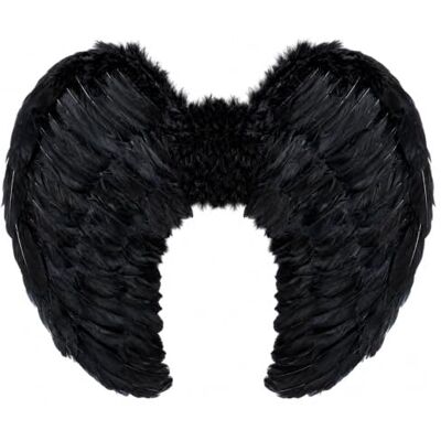 Yummy Bee Ailes d'ange en Plumes Blanc Aile de Demon Noir Ailes Diable Rouge Déguisement Halloween Femme Adulte Grand 60cm X 40cm Yummy Bee Ailes d'ange en Plumes Blanc Aile de Demon Noir Ailes Diable Rouge Déguisement Halloween Femme Adulte Grand 60cm X 40cm