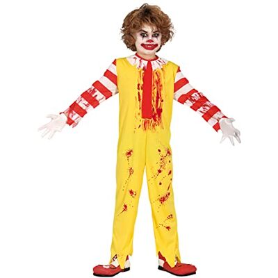 Fiestas Guirca - Déguisement clown hamburger enfant 7-9 ans Fiestas Guirca - Déguisement clown hamburger enfant 7-9 ans