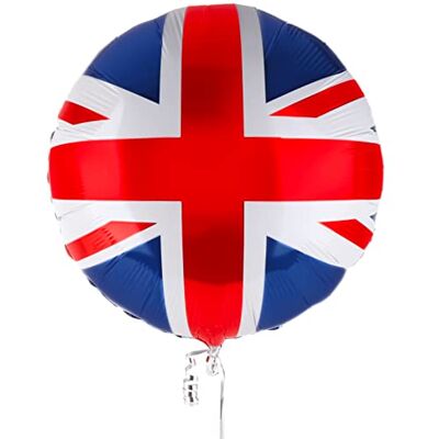 Toyland ® Ballon rond en aluminium Union Jack 45,7 cm – Décorations de fête britanniques Toyland ® Ballon rond en aluminium Union Jack 45,7 cm – Décorations de fête britanniques