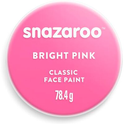 Snazaroo Peinture Pour Visage et le Corps, Maquillage Pour Visage et Déguisement, Pour Enfants et Adults,Fard 75 ML, Couleur Rose Vif Snazaroo Peinture Pour Visage et le Corps, Maquillage Pour Visage et Déguisement, Pour Enfants et Adults,Fard 75 ML, Couleur Rose Vif