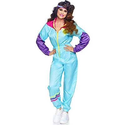 Leg Avenue 2 Pc Awesome 80s Ski Suit Costume Adult Sized Costumes Femme (lot de 1) Leg Avenue 2 Pc Awesome 80s Ski Suit Costume Adult Sized Costumes Femme (lot de 1)