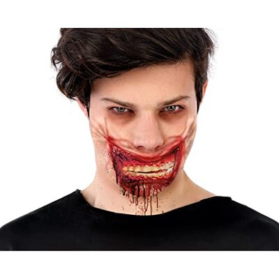 ATOSA accessoire cicatrice bouche halloween adulte ATOSA accessoire cicatrice bouche halloween adulte