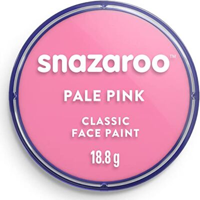 Snazaroo Peinture Pour Visage et le Corps, Maquillage Pour Visage et Déguisement, Pour Enfants et Adults,Fard 18 ML, Couleur Rose Pale Snazaroo Peinture Pour Visage et le Corps, Maquillage Pour Visage et Déguisement, Pour Enfants et Adults,Fard 18 ML, Couleur Rose Pale