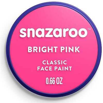 Snazaroo Peinture Pour Visage et le Corps, Maquillage Pour Visage et Déguisement, Pour Enfants et Adults,Fard 18 ML, Couleur Rose Snazaroo Peinture Pour Visage et le Corps, Maquillage Pour Visage et Déguisement, Pour Enfants et Adults,Fard 18 ML, Couleur Rose