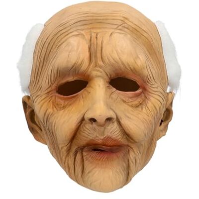 Boland Masque pour adulte en latex pour fête à thème et carnaval, grand-mère et grand-père, accessoire pour costumes de fête à thème Boland Masque pour adulte en latex pour fête à thème et carnaval, grand-mère et grand-père, accessoire pour costumes de fête à thème