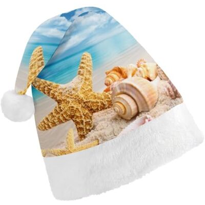 JZemdybill Chapeau de Noël pour adultes, chapeau d'étoile de mer pour diverses fêtes de vacances JZemdybill Chapeau de Noël pour adultes, chapeau d'étoile de mer pour diverses fêtes de vacances