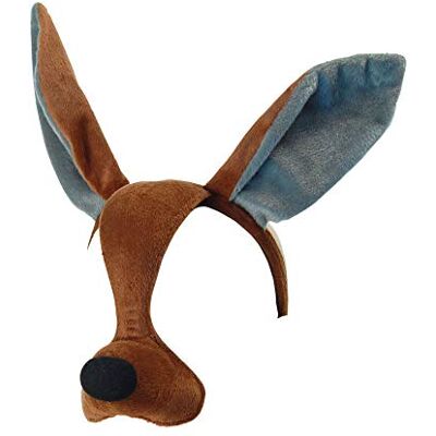 Bristol Novelty Masque KANGOUROU Adulte, Marron, Taille unique Bristol Novelty Masque KANGOUROU Adulte, Marron, Taille unique