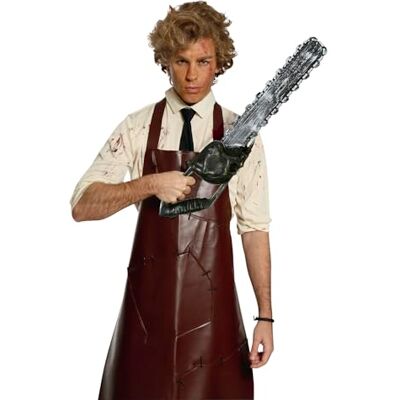 FIESTAS GUIRCA Scie électrique jouet (60 cm) Arme blanche pour déguisement d'Halloween et fêtes d'horreur Accessoire idéal pour les fêtes costumées Gris FIESTAS GUIRCA Scie électrique jouet (60 cm) Arme blanche pour déguisement d'Halloween et fêtes d'horreur Accessoire idéal pour les fêtes costumées Gris