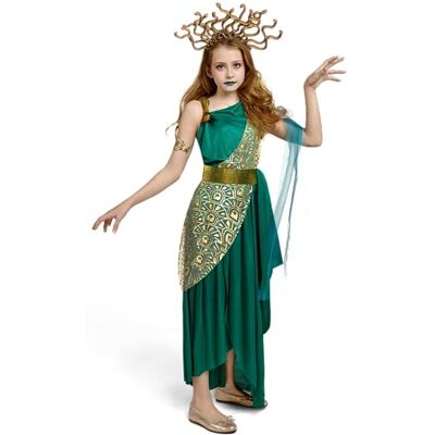 Spooktacular Creations Costume des filles Medusa, costume vert méduisé vert avec bracelet de casque Medusa pour Halloween Dress Up fêtes Spooktacular Creations Costume des filles Medusa, costume vert méduisé vert avec bracelet de casque Medusa pour Halloween Dress Up fêtes