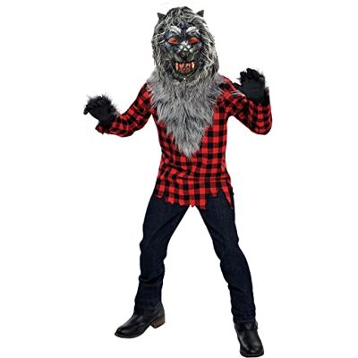 Costume de loup-garou enfant d'Amscan International - Déguisement d'Halloween Costume de loup-garou enfant d'Amscan International - Déguisement d'Halloween