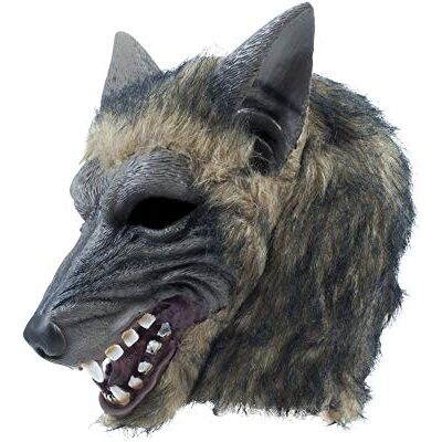 Bristol Novelty BM539 Masque de loup Effet Brindle 1 pièce Marron grisâtre Taille unique adulte unisexe Bristol Novelty BM539 Masque de loup Effet Brindle 1 pièce Marron grisâtre Taille unique adulte unisexe