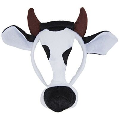 Bristol Novelty Masque de vache et son sur bandeau EM153 Unisexe Enfant Multicolore Taille unique Bristol Novelty Masque de vache et son sur bandeau EM153 Unisexe Enfant Multicolore Taille unique