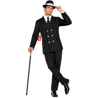 Fun Shack Déguisement Gangster Homme, Déguisement Homme Année 20 Fun Shack Déguisement Gangster Homme, Déguisement Homme Année 20
