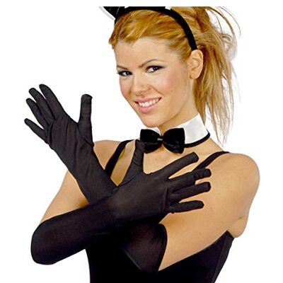 FIESTAS GUIRCA Gants longs (40-42 cm) Accessoire de déguisement pour femme Idéal pour Halloween, fêtes médiévales, bandits, mousquetaires et années 20 Parfait pour les célébrations FIESTAS GUIRCA Gants longs (40-42 cm) Accessoire de déguisement pour femme Idéal pour Halloween, fêtes médiévales, bandits, mousquetaires et années 20 Parfait pour les célébrations