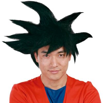 FIESTAS GUIRCA Perruque Guerrier Noir (Taille unique) Unisexe Adulte Perruque pour Anime et Cosplay Déguisements Idéal pour Halloween, Carnaval et Soirées Noir FIESTAS GUIRCA Perruque Guerrier Noir (Taille unique) Unisexe Adulte Perruque pour Anime et Cosplay Déguisements Idéal pour Halloween, Carnaval et Soirées Noir