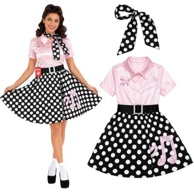 Fun Shack Robe Vintage Femme Année 50, Déguisement Carnaval Années 50, Tenue Rétro Femme Fun Shack Robe Vintage Femme Année 50, Déguisement Carnaval Années 50, Tenue Rétro Femme