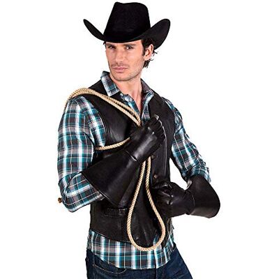 Boland 54324 Gants Western Noir Taille unique Boland 54324 Gants Western Noir Taille unique