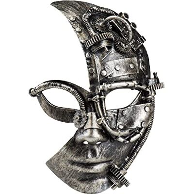 Boland 54524 Masque Radarpunk, steampunk, masque pour les yeux avec élastique, accessoire de costume pour carnaval, Halloween et fête à thème Boland 54524 Masque Radarpunk, steampunk, masque pour les yeux avec élastique, accessoire de costume pour carnaval, Halloween et fête à thème