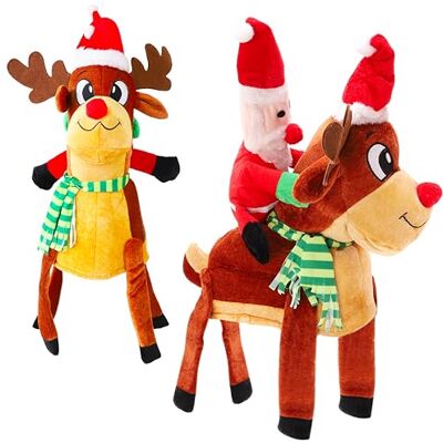 Toyland ® Chapeau de Noël fantaisie – Chapeau de Noël amusant (chapeau de renne) Toyland ® Chapeau de Noël fantaisie – Chapeau de Noël amusant (chapeau de renne)