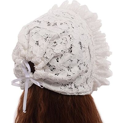 GRACEART Pèlerin Bonnet Chapeau Femme de ménage Cosplay Costume Accessoires GRACEART Pèlerin Bonnet Chapeau Femme de ménage Cosplay Costume Accessoires