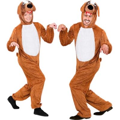 Déguisement Chien en Peluche Marron Widmann - Costumes Déguisement Chien en Peluche Marron Widmann - Costumes