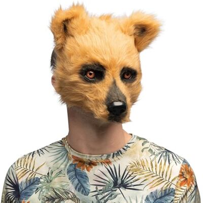 Boland Masque animal en peluche pour adulte, demi-masque réaliste pour carnaval, fête à thème ou événement cosplay animal Boland Masque animal en peluche pour adulte, demi-masque réaliste pour carnaval, fête à thème ou événement cosplay animal