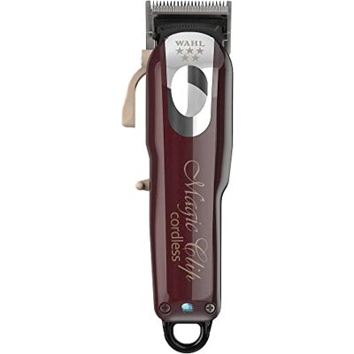 Wahl Cordless Magic Clip Tondeuse à cheveux pour mélanger, rouge Wahl Cordless Magic Clip Tondeuse à cheveux pour mélanger, rouge