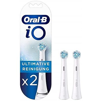 Oral-B iO Lot de 2 brossettes Nettoyage ultime Oral-B iO Lot de 2 brossettes Nettoyage ultime