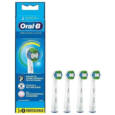 Oral-B Toothbrush heads 4 pièces Precision Clean Clean Clean Maximizer Oral-B Toothbrush heads 4 pièces Precision Clean Clean Clean Maximizer