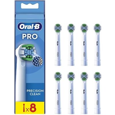 Têtes de brosse de remplacement Oral-B Pro Precision Clean - 8 pcs Têtes de brosse de remplacement Oral-B Pro Precision Clean - 8 pcs