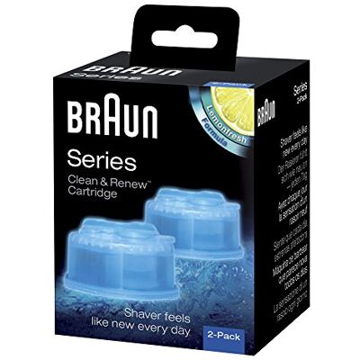 Braun Clean & Renew Lot de 2 cartouches de recharge CCR Braun Clean & Renew Lot de 2 cartouches de recharge CCR