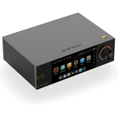 EVERSOLO DMP-A6 Master Gen 2 Noir, Streamer Hi-Fi, lecteur audio sans fil, streamer numérique, DAC, DSD512, EOS Audio Engine, PCM768kHz/32Bit EVC, application exclusive EVERSOLO DMP-A6 Master Gen 2 Noir, Streamer Hi-Fi, lecteur audio sans fil, streamer numérique, DAC, DSD512, EOS Audio Engine, PCM768kHz/32Bit EVC, application exclusive