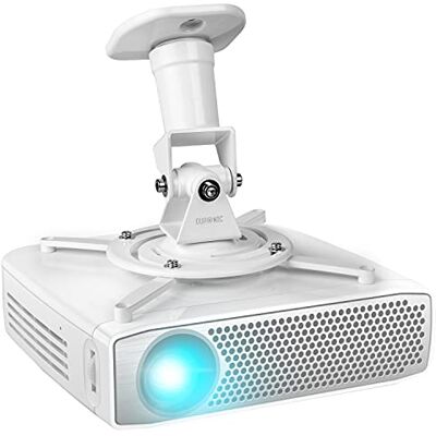 Duronic Support de projecteur PB07XB Support de fixation pour plafond Capacité de 10 kg Universel Robuste Fixations incluses Rotation à 360 °, Pivote à 180 °, Inclinaison à 180° pour une Duronic Support de projecteur PB07XB Support de fixation pour plafond Capacité de 10 kg Universel Robuste Fixations incluses Rotation à 360 °, Pivote à 180 °, Inclinaison à 180° pour une