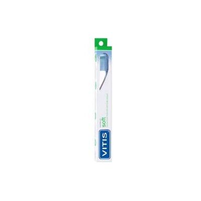 Vitis Brosse à dents avec poils doux, pour adulte, couleurs assorties, 1 pièce Vitis Brosse à dents avec poils doux, pour adulte, couleurs assorties, 1 pièce