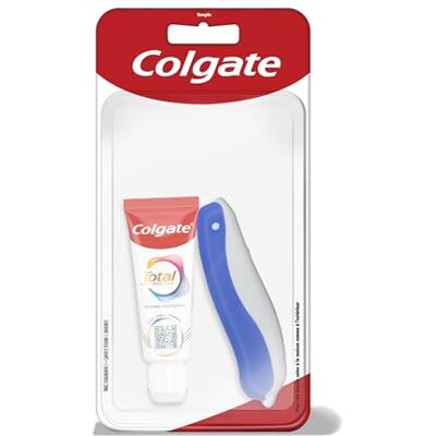 Colgate Kit de Voyage Brosse à dents souple + Dentifrice 20ml Colgate Kit de Voyage Brosse à dents souple + Dentifrice 20ml