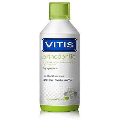 Dentaid Bain de Bouche Vitis Orthodontic Menthe Pomme 1 L Dentaid Bain de Bouche Vitis Orthodontic Menthe Pomme 1 L