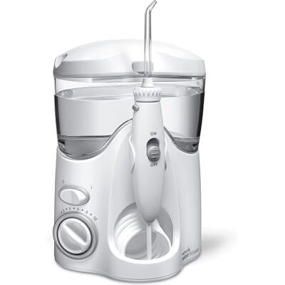 Waterpik WP-100 Produit de soins dentaires, Bleu/Blanc Waterpik WP-100 Produit de soins dentaires, Bleu/Blanc