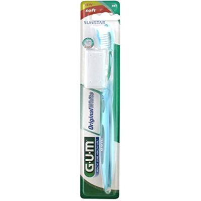 GUM Original White Brosse à Dents Souple 561 Bleu GUM Original White Brosse à Dents Souple 561 Bleu