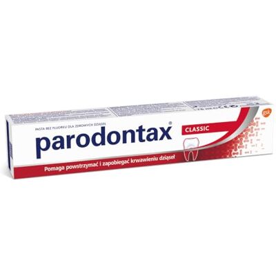 Parodontax Classic Lot de 3 dentifrices sans fluorure 75 ml (3 x 75 ml) Parodontax Classic Lot de 3 dentifrices sans fluorure 75 ml (3 x 75 ml)