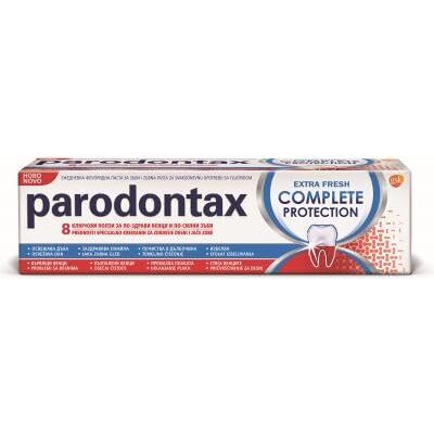 Parodontax Lot de 4 tubes de pâte à dents Protection complète 75 ml Parodontax Lot de 4 tubes de pâte à dents Protection complète 75 ml