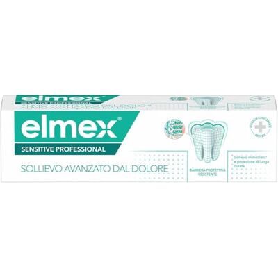 ELMEX Sensitive Professional Soin dentaire 75 ml Pâte Dentifrice Insipide pour adulte ELMEX Sensitive Professional Soin dentaire 75 ml Pâte Dentifrice Insipide pour adulte
