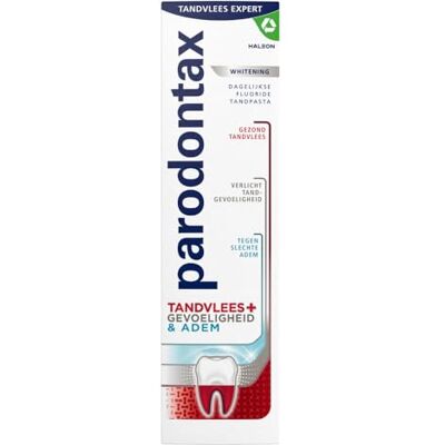 Parodontax Dentifrice blanchissant Sensibilité et respiration 75 ml Parodontax Dentifrice blanchissant Sensibilité et respiration 75 ml