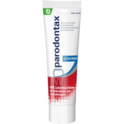 Parodontax Dentifrice extra frais, 75 ml, aide à réduire et à prévenir les saignements des gencives Parodontax Dentifrice extra frais, 75 ml, aide à réduire et à prévenir les saignements des gencives