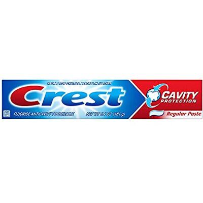 Crest P&G HEALTH & BEAUTY Toothpaste, Cavity Protection, 6.4-oz. Crest P&G HEALTH & BEAUTY Toothpaste, Cavity Protection, 6.4-oz.