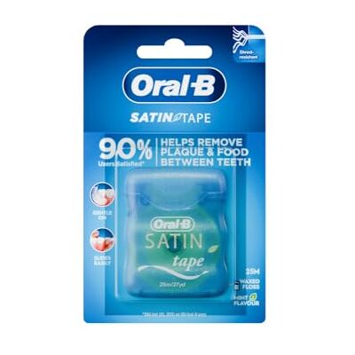 Oral-B Nettoyage à dents Satin Tape (Ruban), 25 m Oral-B Nettoyage à dents Satin Tape (Ruban), 25 m